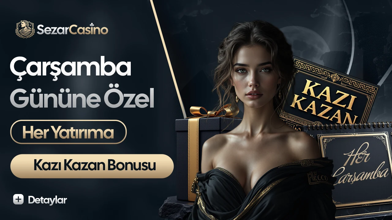 Sezar Casino Çarşamba Kazı Kazan kampanya görseli